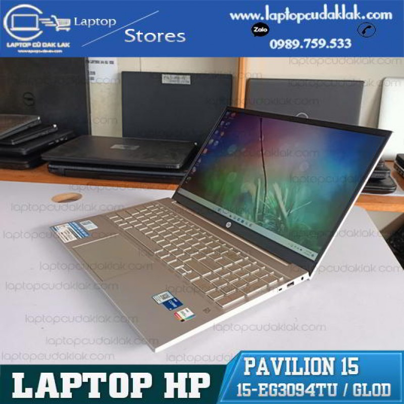 HP Pavilion 15-Eg3094TU/ Core I5 1335U/ Ram 8GB PC4 / SSD 512GB/ Intel Iris XE Graphics / LCD 15.6" Full HD