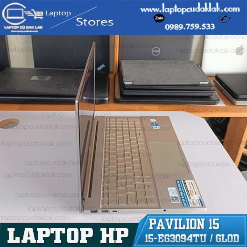 HP Pavilion 15-Eg3094TU/ Core I5 1335U/ Ram 8GB PC4 / SSD 512GB/ Intel Iris XE Graphics / LCD 15.6" Full HD