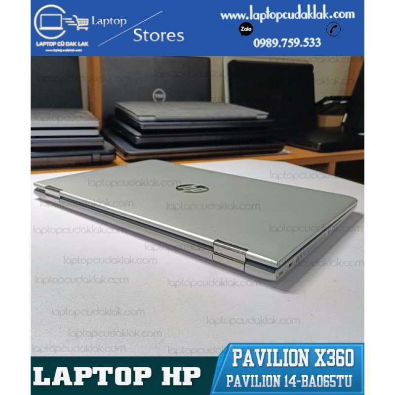 HP Pavilion X360 14-BA065TU/ Core I5 7200U/ Ram 16GB PC4/ SSD 256GB/ Intel HD Graphics 620/ Màn hình 14" FHD Cảm ứng