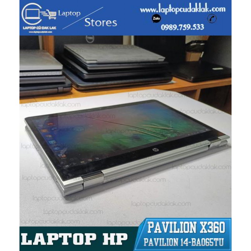 HP Pavilion X360 14-BA065TU/ Core I5 7200U/ Ram 16GB PC4/ SSD 256GB/ Intel HD Graphics 620/ Màn hình 14" FHD Cảm ứng