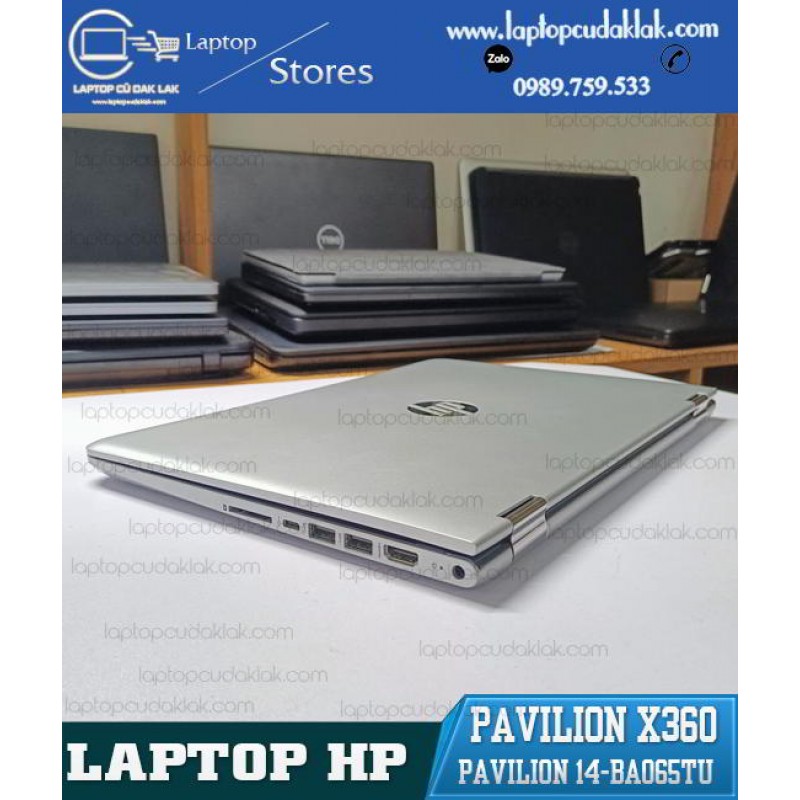 HP Pavilion X360 14-BA065TU/ Core I5 7200U/ Ram 16GB PC4/ SSD 256GB/ Intel HD Graphics 620/ Màn hình 14" FHD Cảm ứng