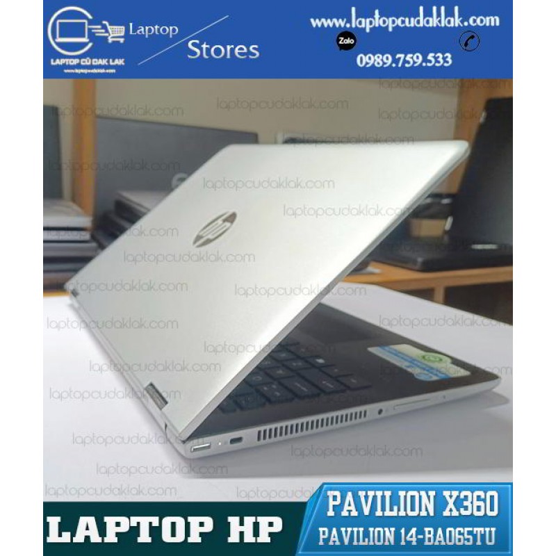 HP Pavilion X360 14-BA065TU/ Core I5 7200U/ Ram 16GB PC4/ SSD 256GB/ Intel HD Graphics 620/ Màn hình 14" FHD Cảm ứng