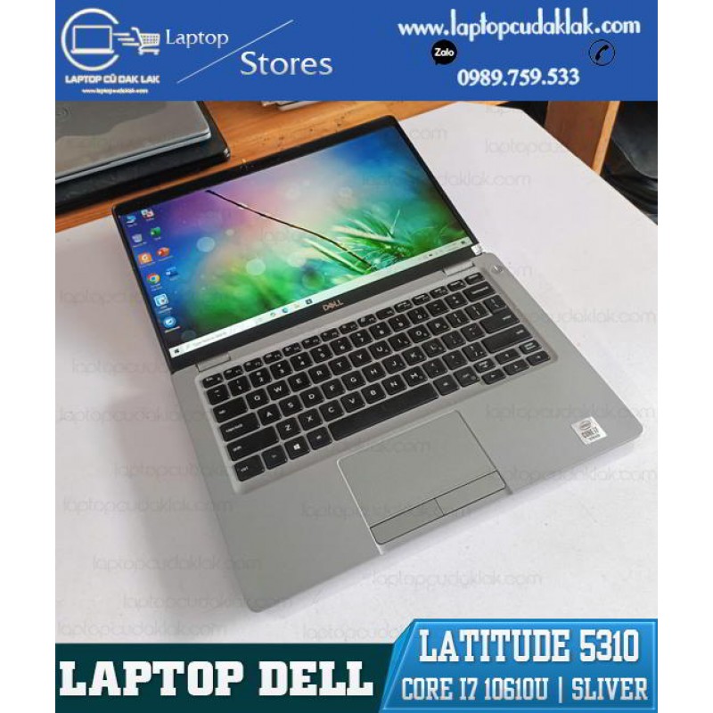 Dell Latitude 5310/ Core I7 10610U/ Ram 8GB/ SSD 256GB NVME / UHD Graphics / LCD 13.3" FHD