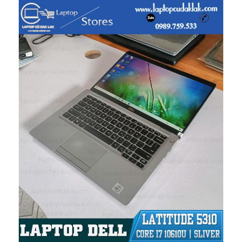 Dell Latitude 5310/ Core I7 10610U/ Ram 8GB/ SSD 256GB NVME / UHD Graphics / LCD 13.3" FHD