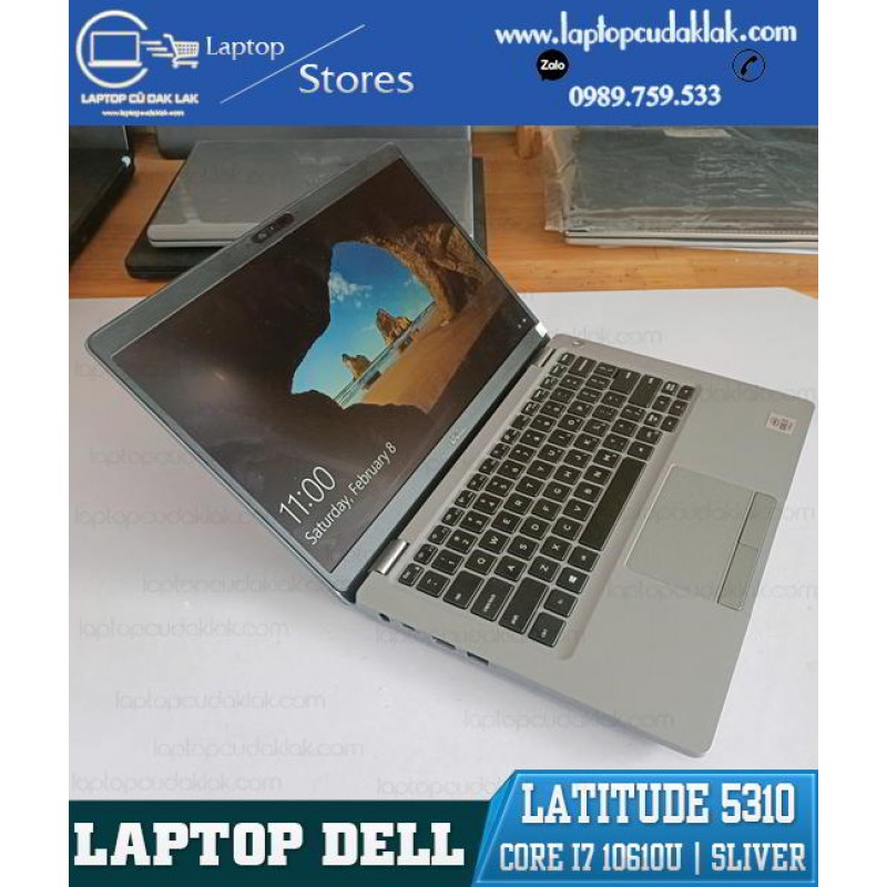 Dell Latitude 5310/ Core I7 10610U/ Ram 8GB/ SSD 256GB NVME / UHD Graphics / LCD 13.3" FHD