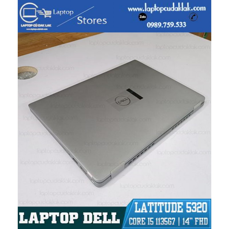 Dell Laitude 5320 / I5 1135G7 / Ram 8 GB / Ổ cứng SSD 256 / Intel® Iris® Xe Graphics / Màn hình 13.3" FHD