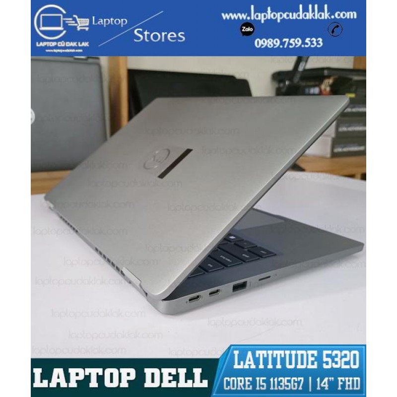 Dell Laitude 5320 / I5 1135G7 / Ram 8 GB / Ổ cứng SSD 256 / Intel® Iris® Xe Graphics / Màn hình 13.3" FHD