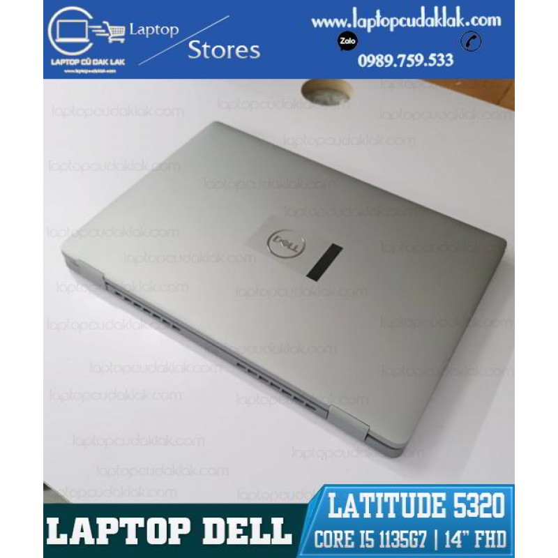 Dell Laitude 5320 / I5 1135G7 / Ram 8 GB / Ổ cứng SSD 256 / Intel® Iris® Xe Graphics / Màn hình 13.3" FHD