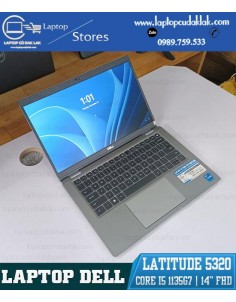 Dell Laitude 5320 / I5 1135G7 / Ram 8 GB / Ổ cứng SSD 256 / Intel® Iris® Xe Graphics / Màn hình 13.3" FHD