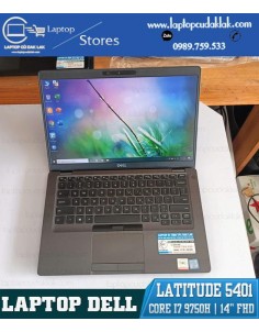 Dell Latitude 5401/ Intel Core I7 9850H/ Ram 16GB/ SSD 256GB/ Intel UHD Graphics 630/ LCD 14.0 Inch Full HD