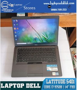 Dell Latitude 5401/ Intel Core I7 9850H/ Ram 16GB/ SSD 256GB/ Intel UHD Graphics 630/ LCD 14.0 Inch Full HD