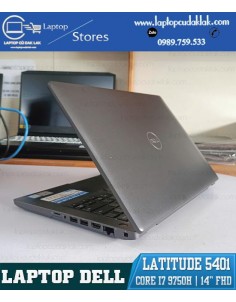 Dell Latitude 5401/ Intel Core I7 9850H/ Ram 16GB/ SSD 256GB/ Intel UHD Graphics 630/ LCD 14.0 Inch Full HD