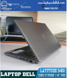 Dell Latitude 5401/ Intel Core I7 9850H/ Ram 16GB/ SSD 256GB/ Intel UHD Graphics 630/ LCD 14.0 Inch Full HD