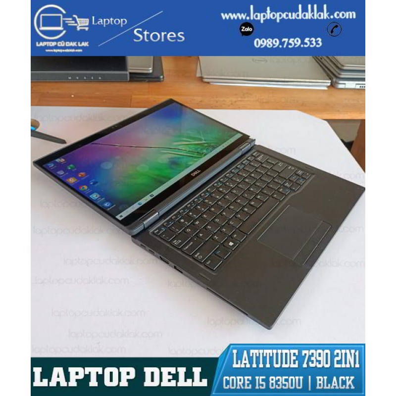 Dell Latitude 7390 2in1/  Core I5 8350U/ Ram 16GB/ SSD 256GB NVME / UHD Graphics 620 / LCD 13.3" FHD Touchscreen