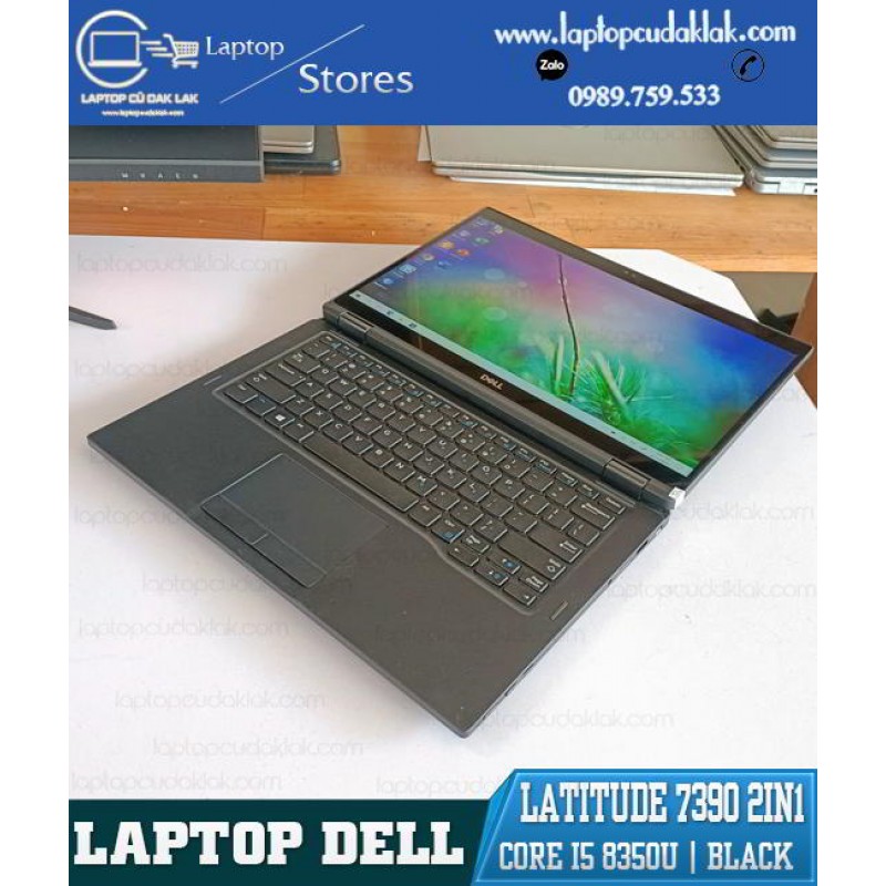 Dell Latitude 7390 2in1/  Core I5 8350U/ Ram 16GB/ SSD 256GB NVME / UHD Graphics 620 / LCD 13.3" FHD Touchscreen