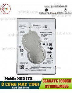Ổ cứng HDD Laptop | Seagate Mobile 1TB HDD ST1000LM035 ( 2.5" 5400RPM, 128MB Cache, Sata3 6Gbp/s )