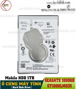 Ổ cứng HDD Laptop | Seagate Mobile 1TB HDD ST1000LM035 ( 2.5" 5400RPM, 128MB Cache, Sata3 6Gbp/s )