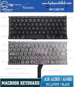 Bàn phím ( Keyboard ) MacBook Air 13" A1369 2010 2011-  A1466 2013 2014 2015 2016 2017