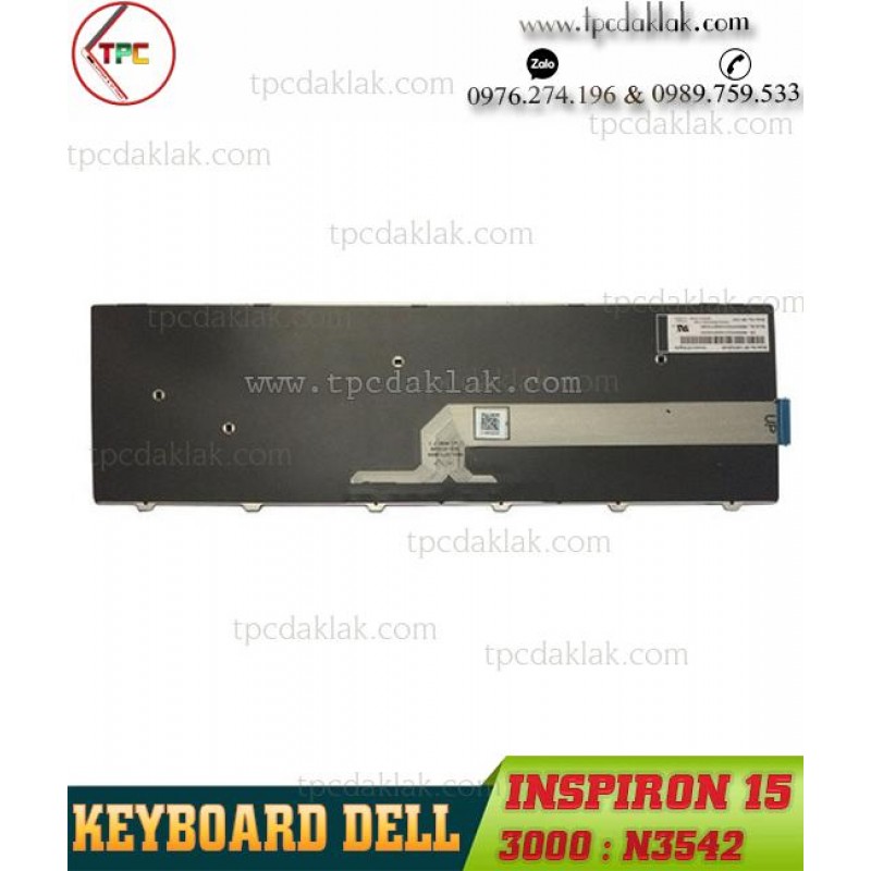 Bàn Phím Laptop Dell Inspiron 15 3000 3541, 3542, 3543, 3552, 3553, 3558, 3559, 3545, 3547, 3548, 3551, 3555