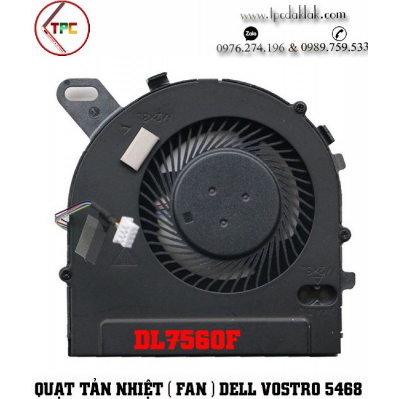 Quạt tản nhiệt ( FAN ) CPU laptop Dell Inpiron 15-7560 7572 Vostro 5468 5568 V5468 V5568