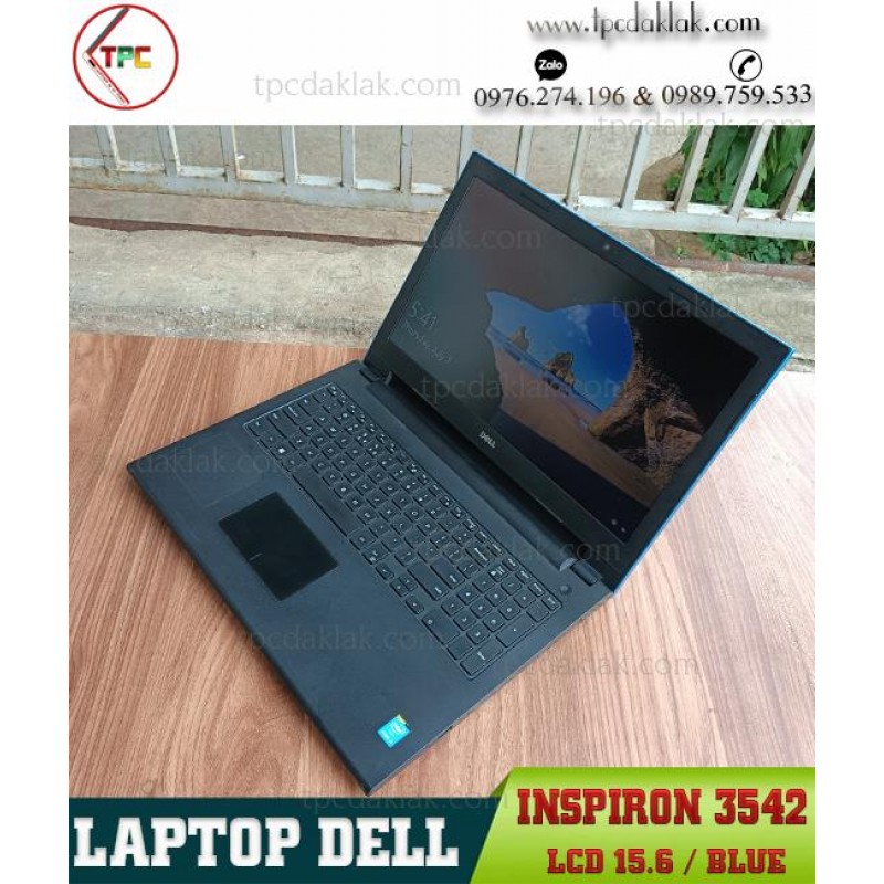 Laptop Cũ Dak Lak | Dell Inspiron 15 3542/ I5 - 4210U / Ram 4GB PC3L / SSD 128GB / VGA Nvidia Geforce 820M 2GB / LCD 15.6 HD