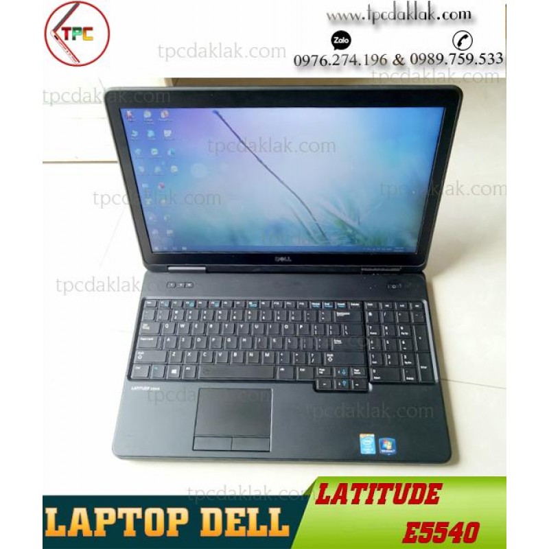 Laptop Cũ Dak Lak |Dell Latitude E5540 / Core I3 4030u / Ram 4GB / SSD 128GB / HD Graphics 4400/ LCD 15.6" HD