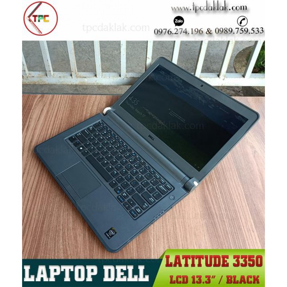 Laptop Cũ Dak Lak | Dell Latitude 3350/ Intel I3 5005U/ Ram 4GB/ SSD 128GB/  HD