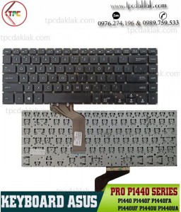 Keyboard for Laptop Asus Pro P1440, P1440F, P1440FA, P1440UF, P1440U, P1440UA | Asus Keyboard Pro