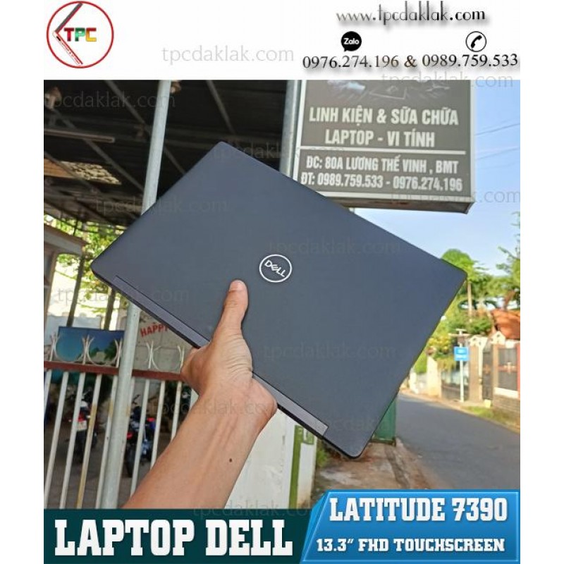 Laptop Cũ Dak Lak | Dell Latitude 7390/ Intel Core I5 8530U/ Ram 8GB/ SSD 256GB/ UHD Graphics 620/ LCD 13.3" FHD Touchscreen