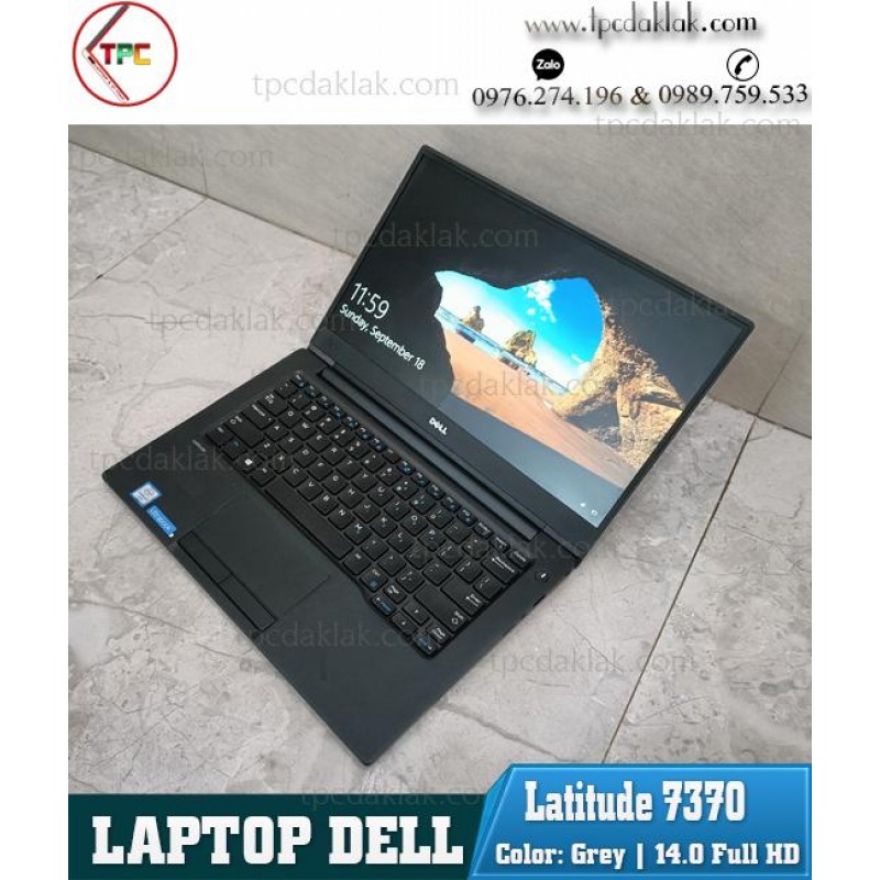 Laptop Cũ Dak Lak | Dell Latitude 7370/ Intel Core M7 6Y75/ Ram 8GB/ SSD 256GB/ Intel Graphics 515/ LCD 13.3" FHD