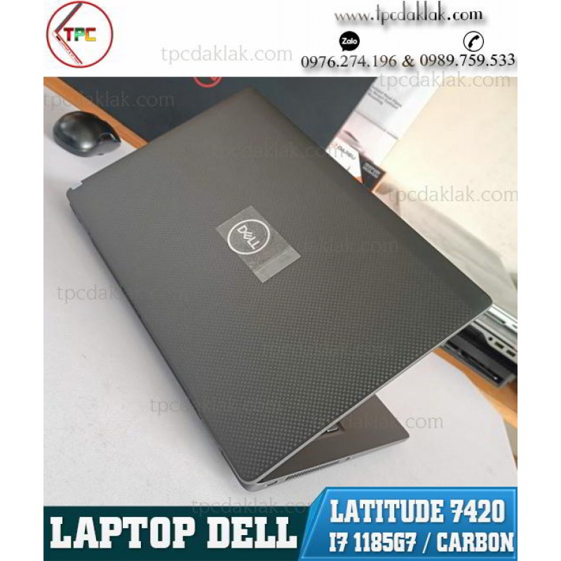 Dell Latitude 7420/ I7 1185G7/ Ram 16GB/ SSD 256GB/ Intel Iris Xe Graphics/ LCD 14.0"FHD