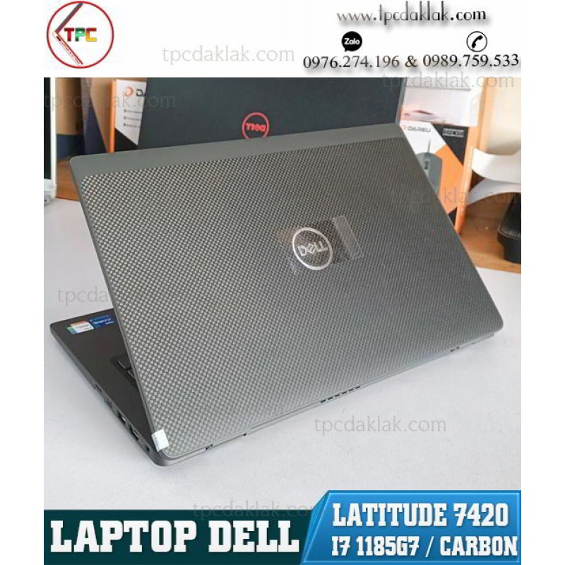 Dell Latitude 7420/ I7 1185G7/ Ram 16GB/ SSD 256GB/ Intel Iris Xe Graphics/ LCD 14.0"FHD