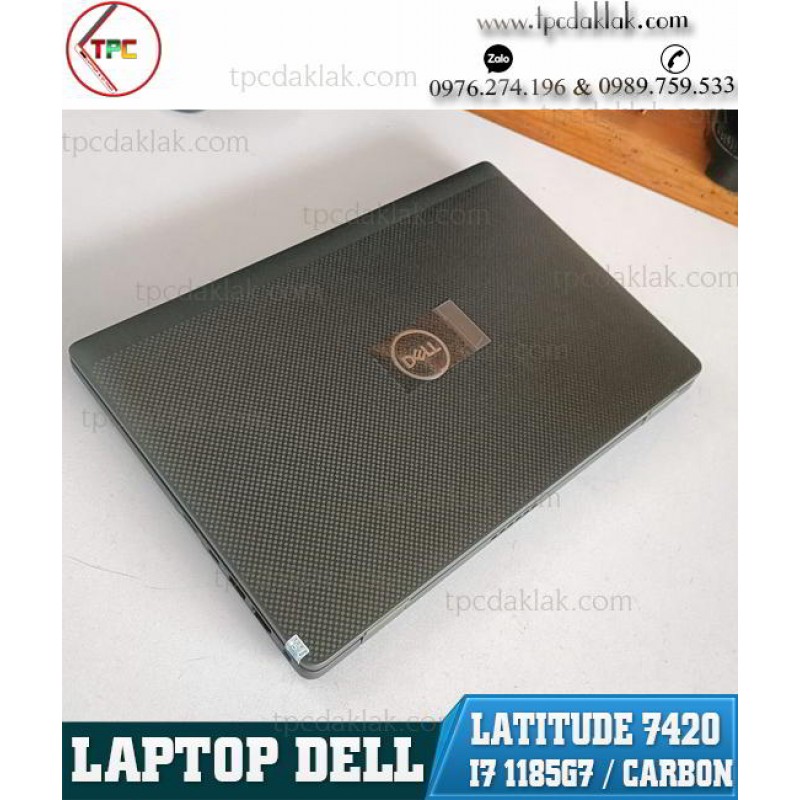 Dell Latitude 7420/ I7 1185G7/ Ram 16GB/ SSD 256GB/ Intel Iris Xe Graphics/ LCD 14.0"FHD