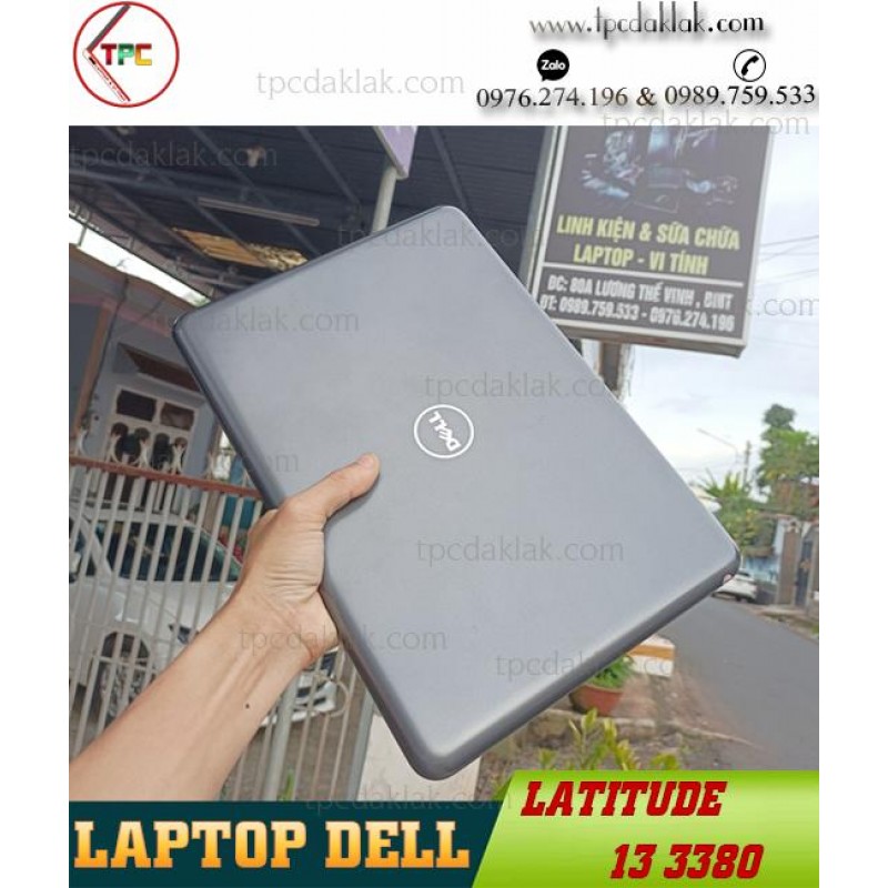 Laptop Cũ Dak Lak | Laptop Dell Latitude 3380  | Core I3 6006U | Ram 4GB | SSD 128GB | HD Graphics 520 | LCD 13.3" HD