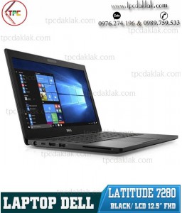 Laptop Cũ Dak Lak | Laptop Dell Latitude 7280 / Core I5 7300U / Ram 8GB / SSD 256GB / HD Graphics 620 / LCD 12.5" FHD