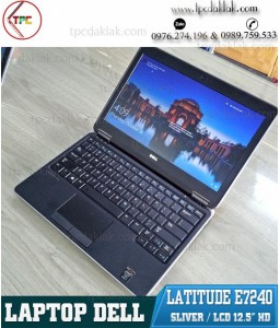 Laptop Cũ Dak Lak | Laptop Dell Latitude E7240/ Core I3 4030u/ Ram 4GB / SSD M.sata 128GB/ HD Graphics 4400/ LCD 12.5" HD