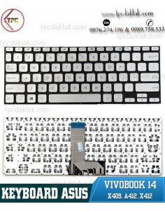Keyboard Laptop Asus Vivobook 14 X409 X409UA X409FJ, A412 , X412 X412UA X412UB X412UF