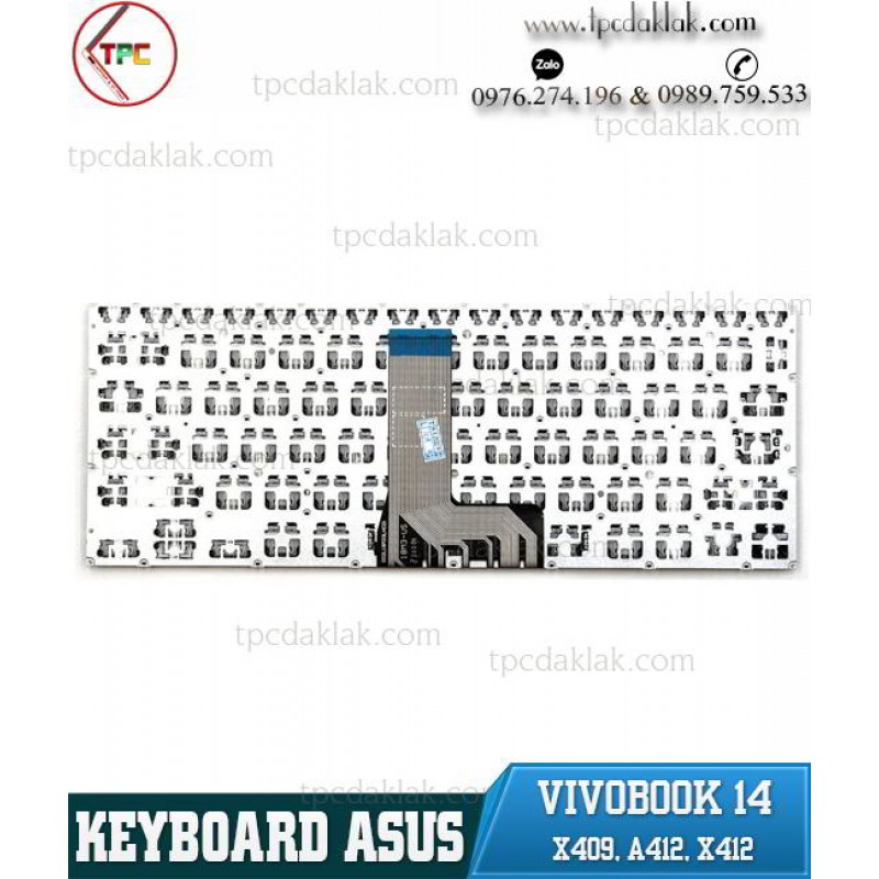 Keyboard Laptop Asus Vivobook 14 X409 X409UA X409FJ, A412 , X412 X412UA X412UB X412UF