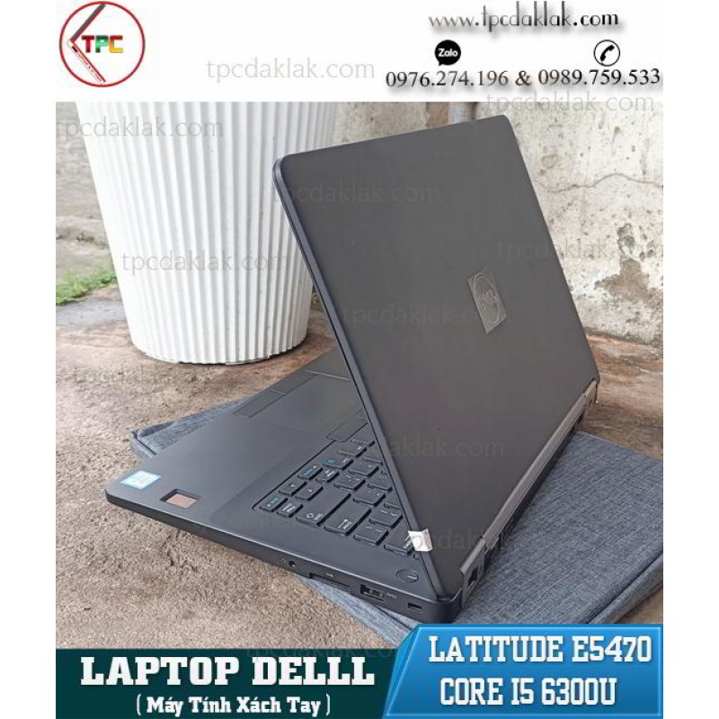 Laptop Dell Latitude 5470/ Intel Core I5 6300U/ Ram 8GB/ SSD 256GB/ HD Graphics 520/ MÀN HÌNH 14.0" HD